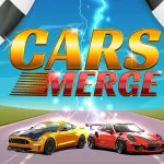 Watch the racing cars go by at fast speed on the track and feel the thrill in Cars Merge ! You can drive these cool cars around the track and watch them go fast.