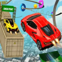 Crazy Car Stunt Descent GT is a dramatic racing game. You will control customized supercars to perform crazy stunts and overcome dangerous ramps.