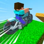 Crazy Motorcycle is a racing game where you control a racer on a high-speed motorcycle to reach the finish line. You will have to control the motorcycle to overcome challenging levels, jump over gaps, and avoid obstacles.