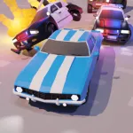 Drift Escape is an exciting racing game that challenges the player's driving skills in high-speed races. The game combines drifting and avoiding obstacles to complete the levels.