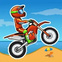 Moto X3M is an online racing game with exciting and challenging levels. Players drive their bikes through various obstacles and perform stunts while racing against time.