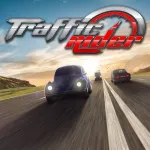 Traffic Rider is a first-person racing game, players will control a motorbike on roads with dense traffic, weaving through other vehicles and reaching the destination within the allowed time. 