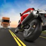 Traffic Road is an exciting racing game with simple yet addictive gameplay. You take high-speed rides through busy streets and endless highways!